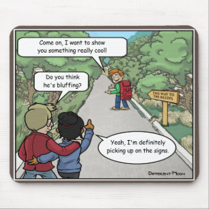 Bluffing Funny Muismat