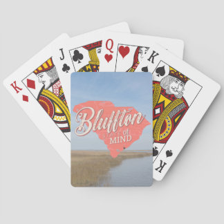 Bluffton Mentaliteit Lowcountry South Carolina Pokerkaarten