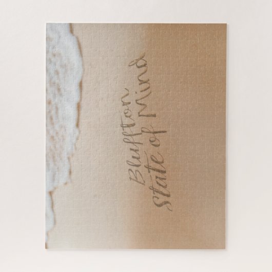 Bluffton Staat van Geest Geschreven in Zand SC Str Legpuzzel (Verticaal)