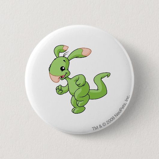 Blumaroo Green Ronde Button 5,7 Cm (Voorkant)