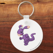 Blumaroo Paars Sleutelhanger (Voorkant)
