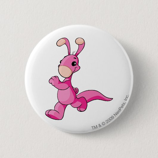 Blumaroo Pink Ronde Button 5,7 Cm (Voorkant)
