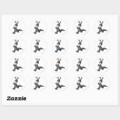 Blumaroo Shadow Ronde Sticker (Vel)