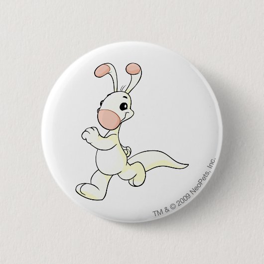 Blumaroo White Ronde Button 5,7 Cm (Voorkant)