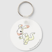 Blumaroo White Sleutelhanger (Voorkant)