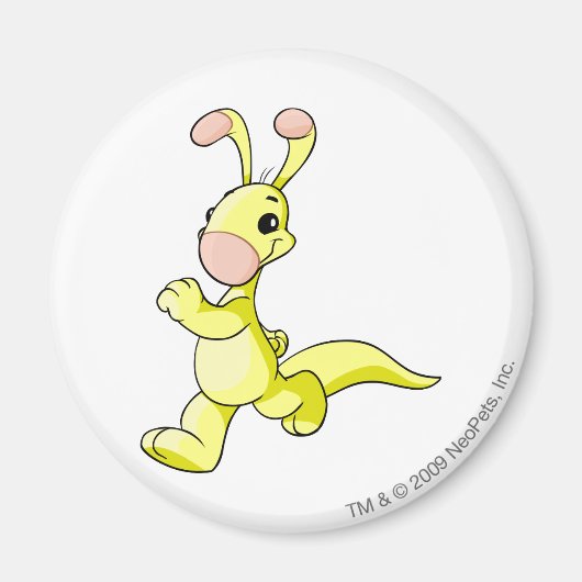 Blumaroo Yellow Magneet (Voorkant)