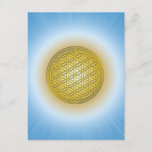 Blume des Lebens Briefkaart