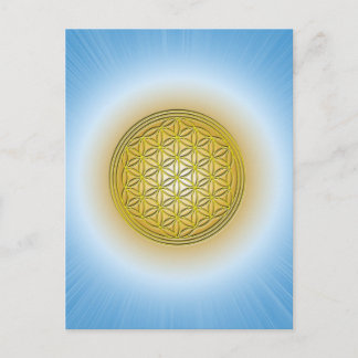 Blume des Lebens Briefkaart