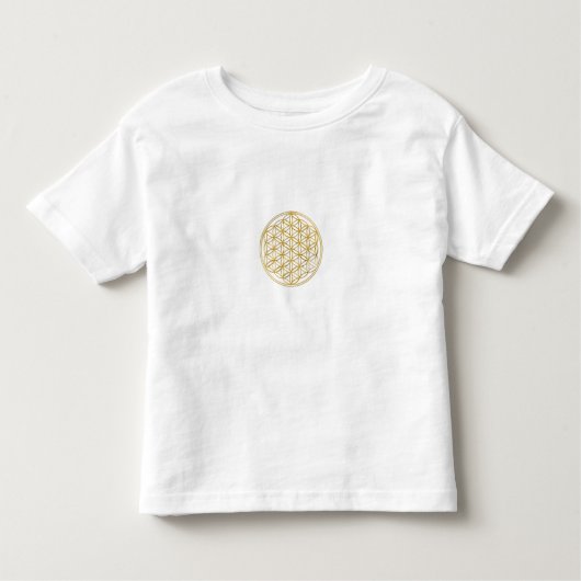 Blume des Lebens | klein Kinder Shirts (Voorkant)