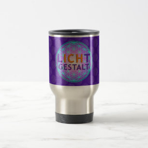 Blume Des Lebens Lichtgestalt vioolpatroon Reisbeker