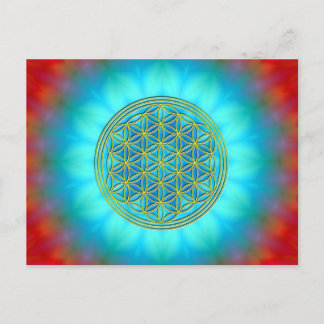 Blume des Lebens Motiv 11 Briefkaart