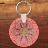Blume des Lebens Sleutelhanger (Voorkant)