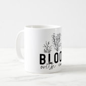 Blume met zorg koffiemok (Voorkant links)