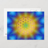 Blume van de Lebens Motiv 10 Briefkaart (Voorkant / Achterkant)