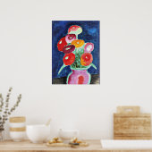 Blumen dans Einer Vase, tableau de Alexi Jawlensky (Cuisine)