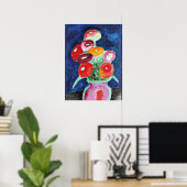 Blumen dans Einer Vase, tableau de Alexi Jawlensky (Bureau à domicile)