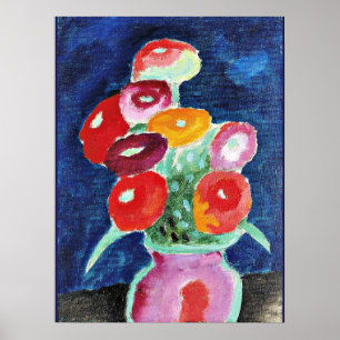 Blumen dans Einer Vase, tableau de Alexi Jawlensky
