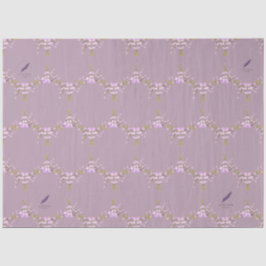 Blumen mauve Mel Mae Schmidt Stationery Tissuepapier