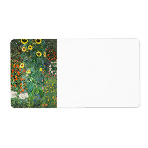 Blumengarten Sunflower Garden Etiket