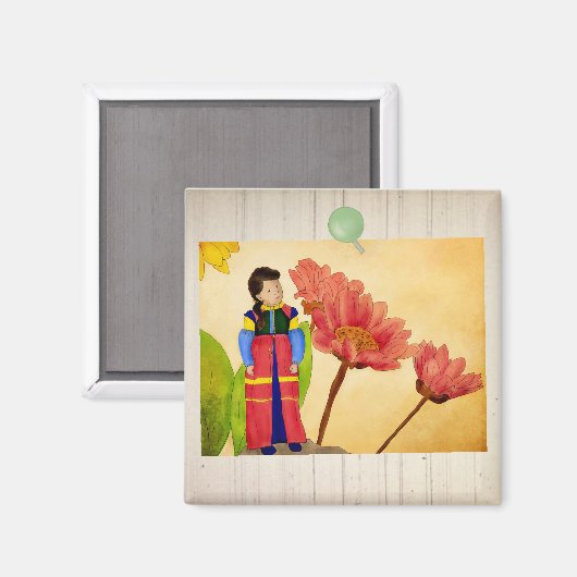 Blumenkind Magneet (Voorkant / Achterkant)