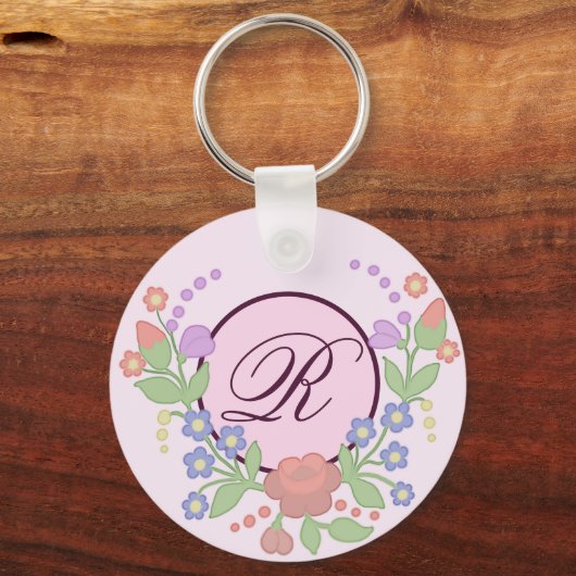 Blumenkranz personalisiert sleutelhanger (Voorkant)