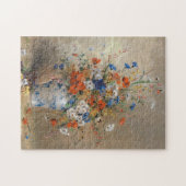 Blumenstillleben | Eugene Petit Legpuzzel (Horizontaal)