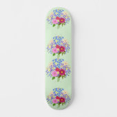 Blumenstrauss Pale Green Skateboard (Recto)