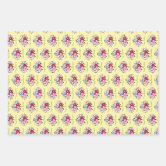 Blumenstrauss Wrapping Paper Sheets (Voorkant 2)