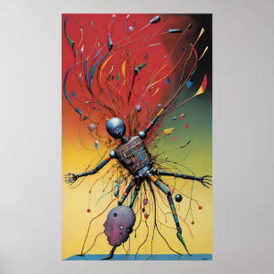 Blunder van Galactische proporties - Ken Gage Art Poster