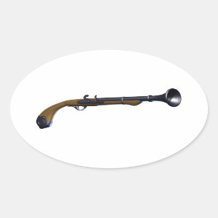 Blunderbuss Firearm Stickers