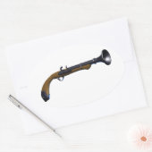 Blunderbuss Vuurwapen Stickers (Envelop)