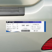 Bluntline instapkaart (S1E1) Bumpersticker (Op auto)