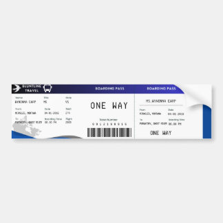 Bluntline instapkaart (S1E1) Bumpersticker