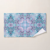 Blurple Swirls Bad Handdoek (Handdoek)
