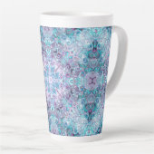 Blurple Swirls Latte Mok (Rechterhoek)