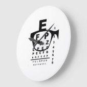 Blurr Eye Test Chart Grote Klok (Hoek)
