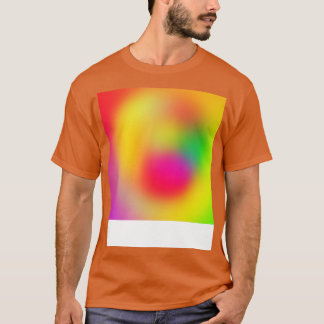 Blurred Colorful 80-kleuren T-shirt