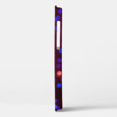 Blurred glittering kerstlampjes. Blurred abstr Case-Mate iPhone Case (Achterkant / Links)