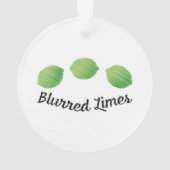 Blurred Limes Ornament (achterkant)