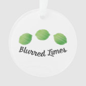 Blurred Limes Ornament (voorkant)