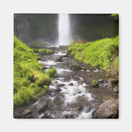 Blurred Waterfall en River Magneet (Voorkant)