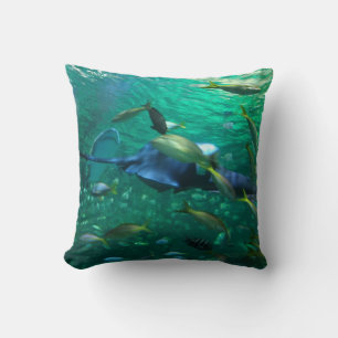 Blurry Ocean Scene Kussen