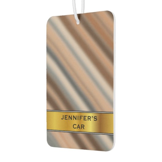 Blurry rustieke geïnspireerde strepen Patroon & Na Luchtverfrisser (Links)