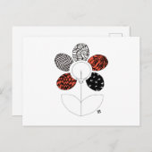 BlurryFlower-Briefkaart Briefkaart (Voorkant / Achterkant)