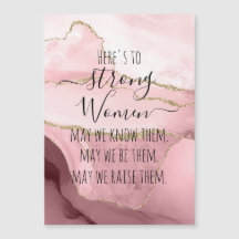 Blush Agate Proost op Sterke Vrouwen