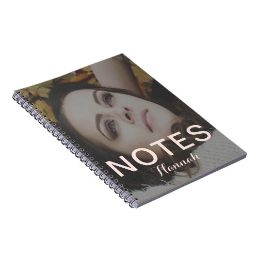 Blush Ajouter un nom Notes Carnet photo (Côté Droit)