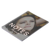 Blush Ajouter un nom Notes Carnet photo (Côté gauche)