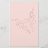Blush and Roos Gold Snoep Bar en Nugget Wrappers Flyer (Achterkant)
