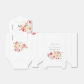 Blush and Sage Green Floral Weddenschap Bedankt Bedankdoosjes (Uitgevouwen)