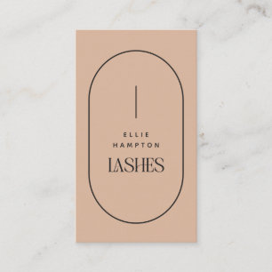 Blush Arch Lashes Beauty Minimalist  Visitekaartje